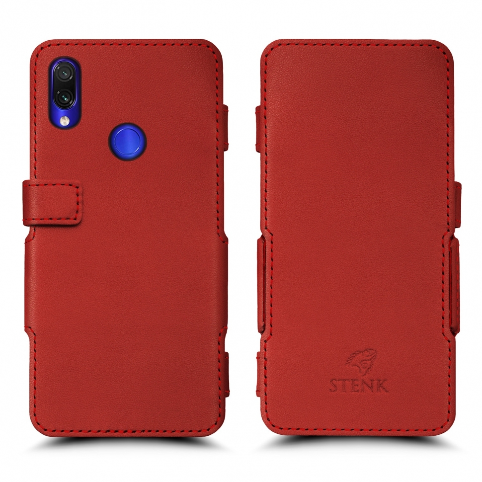 

Чехол книжка Stenk Prime для Xiaomi Redmi Note 7 Красный