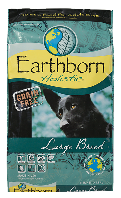 

Сухой корм Earthborn Holistic Dog Large Breed для взрослых собак крупных пород курица и белая рыба 12 кг