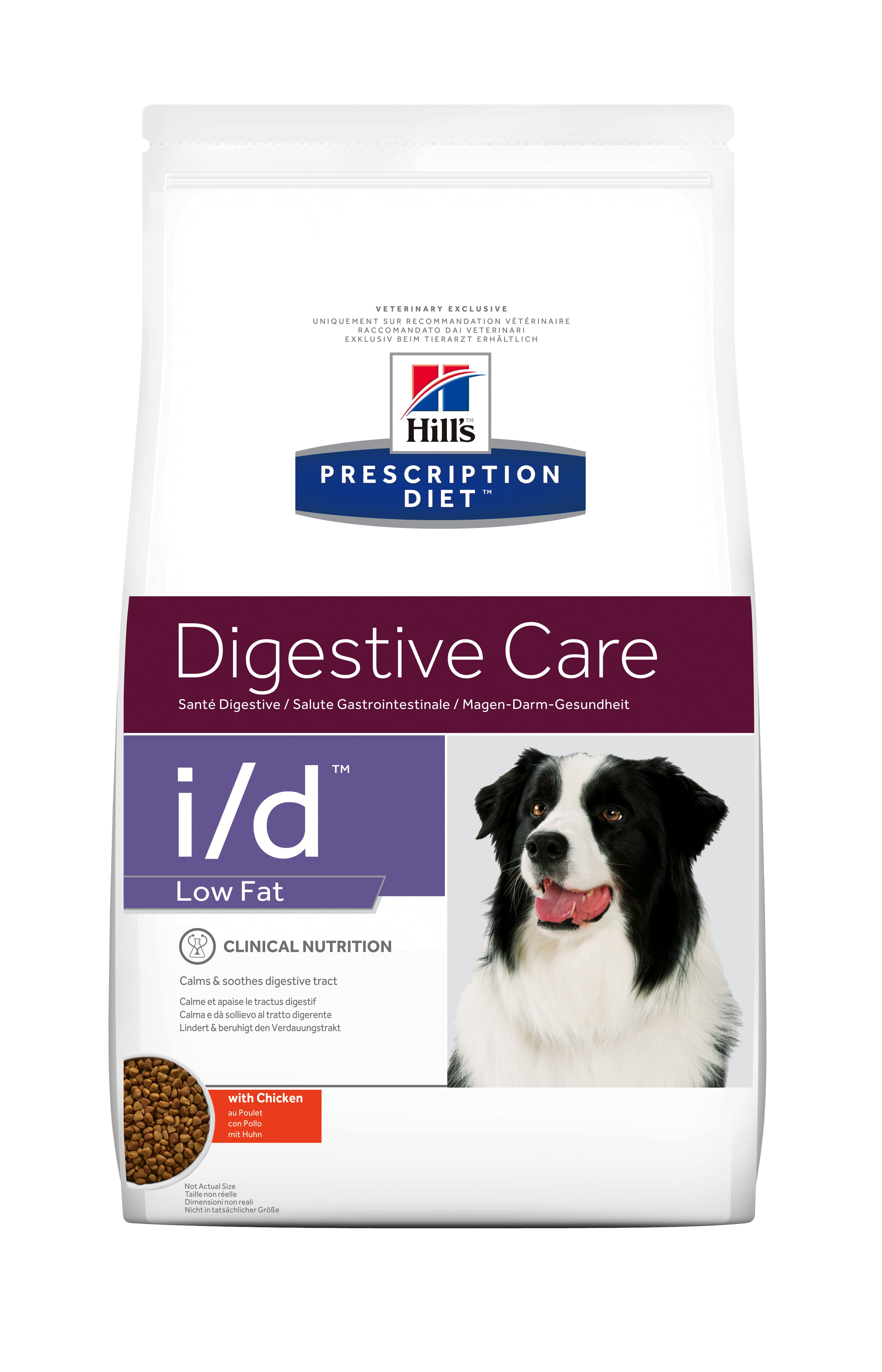 

Сухой корм Hill's Хилс Prescription Diet Canine i/d Low Fat для собак со сниженной жирностью с заболеваниями ЖКТ и панкреатитом 12 кг