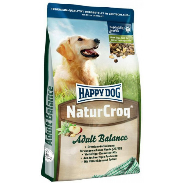 

Сухой корм Happy Dog NaturCroq Adult Balance для взрослых собак с нормальными потребностями в энергии птица 15 кг