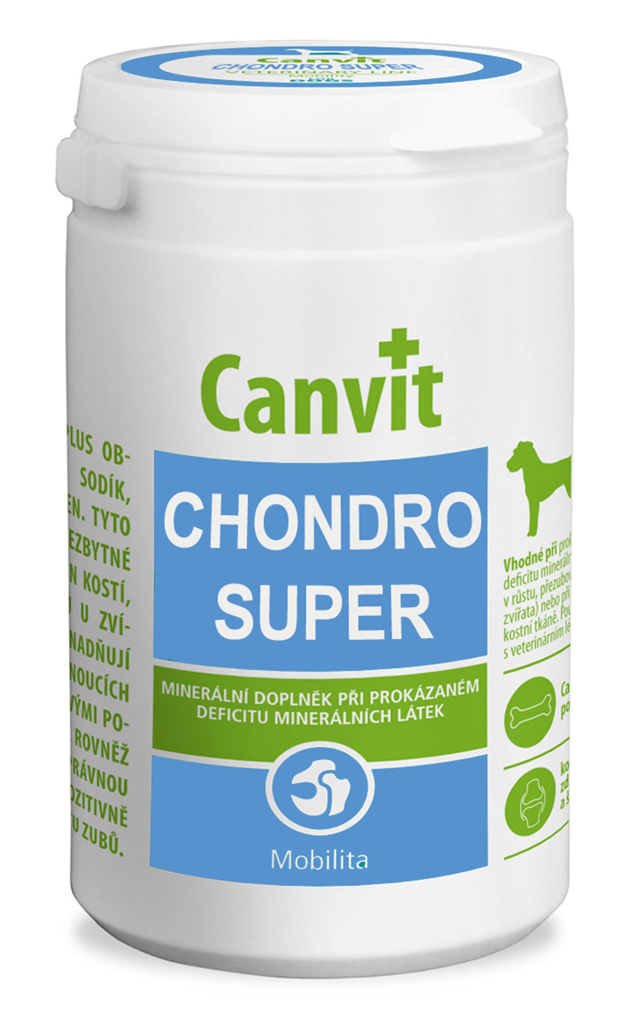 

Пищевая добавка Canvit Chondro Super кормовая добавка с глюкозамином хондроитином и МСМ 500 табл