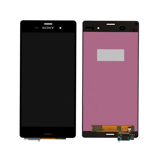 

Дисплей для Sony Xperia Z3 D6603 черный (LCD экран, тачскрин, стекло в сборе) High Copy