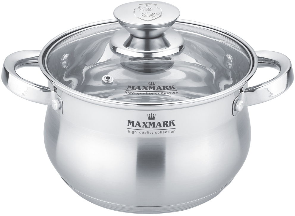 

Кастрюля Maxmark с крышкой 2 л (MK-BL2503)