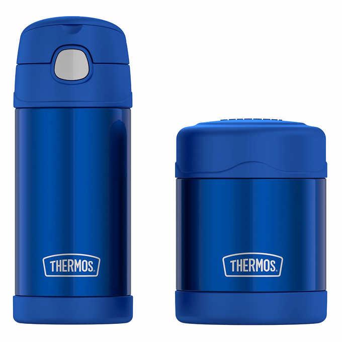 

Термос Детский Thermos набор 2 в 1 для Еды и Питья Funtainer 355 мл 041205741343