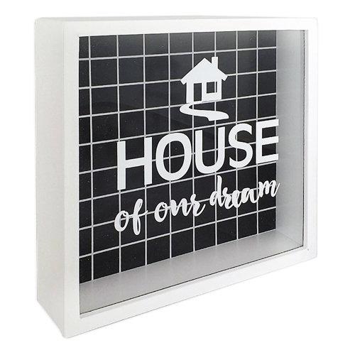 

Копилка деревянная для денег Presentville House of our dream 22x22x5 см