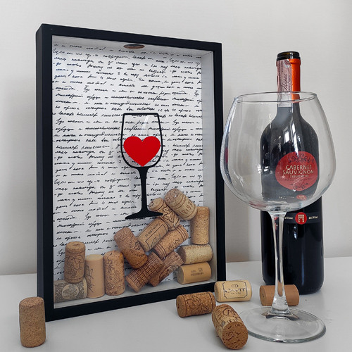 

Копилка для винных пробок Presentville I like wine 30,5х21,5х4 см