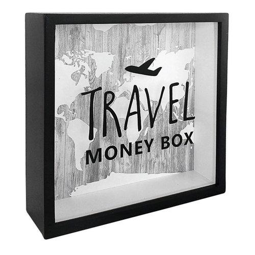 

Копилка деревянная для денег Presentville Travel money box plane 22x22x5 см