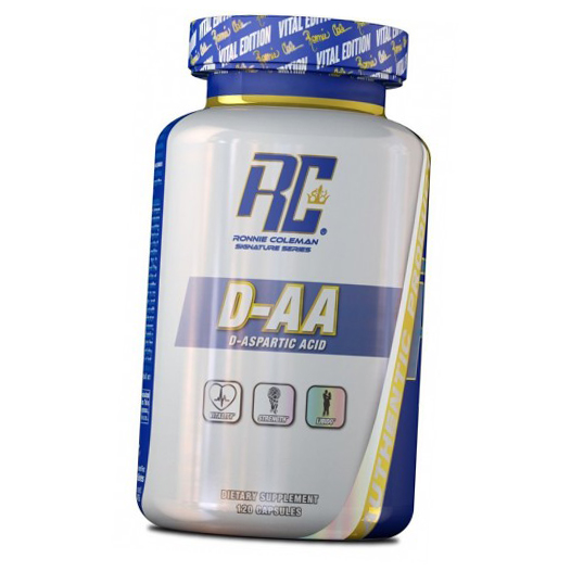 

D-Аспарагиновая кислота, D-AA, Ronnie Coleman 120капс (08159003)