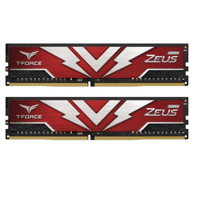 

DDR4 2х8GB 3200MHz Team T-Force Zeus Red (TTZD416G3200HC20DC01)