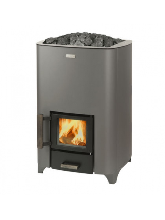 

Финская дровяная каменка для бани и сауны Narvi NC 20 кВт вес камней 60 кг (объем парильни 10-20 м³)