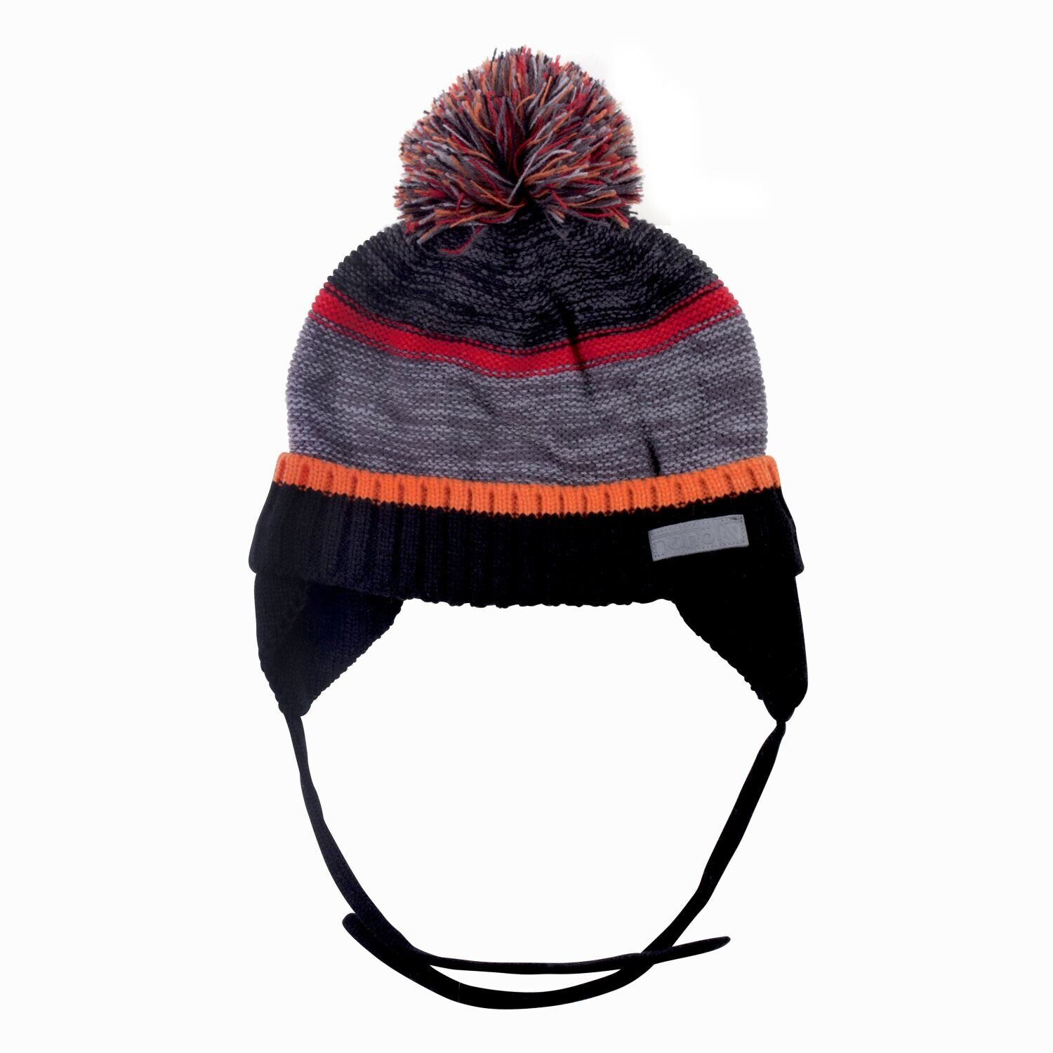 

Зимняя вязаная шапка NANO F18TU291-Black серый с оранжевым 52-54 см (F18TU291-Black-5/6x)