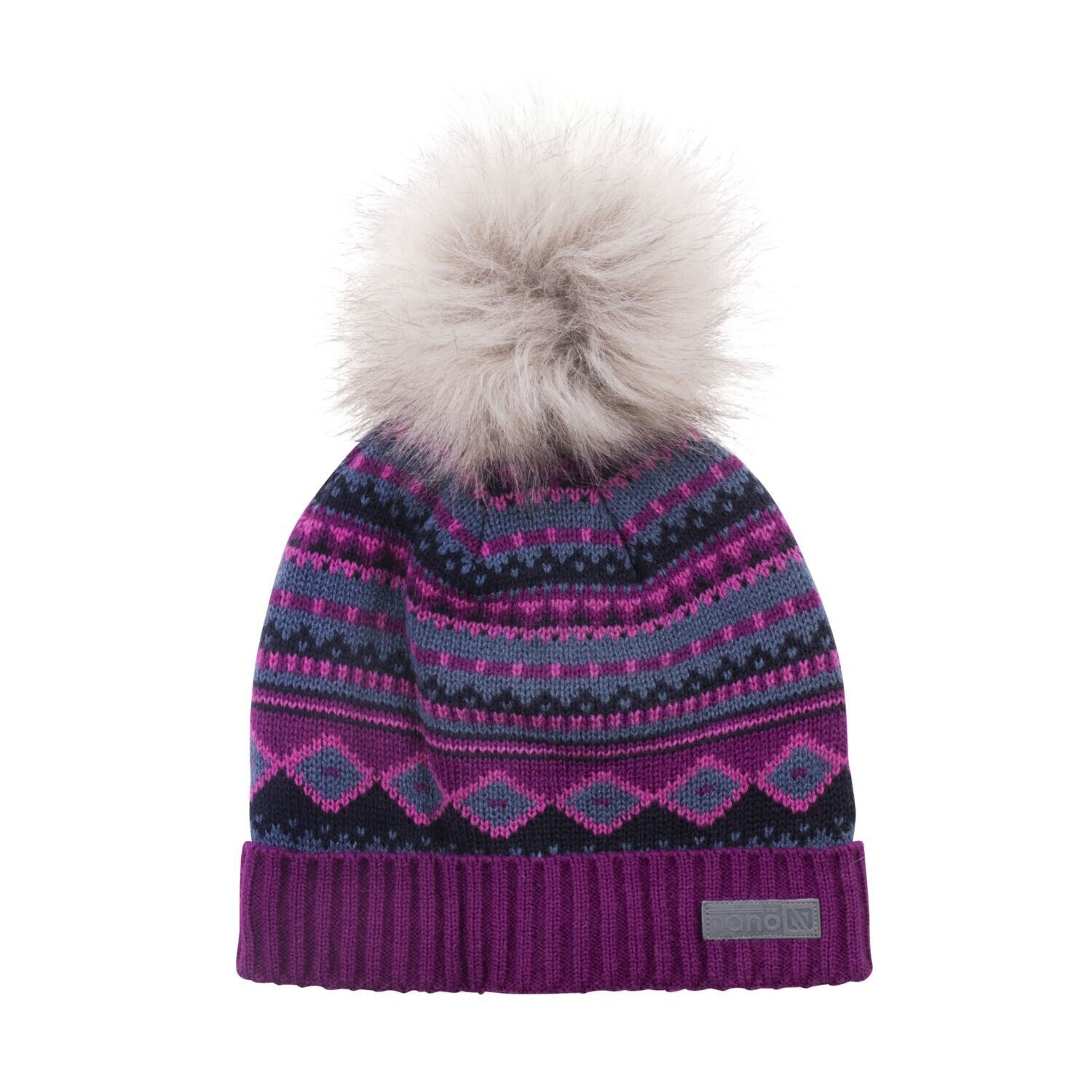 

Зимняя вязаная шапка NANO F18TU262-Eggplant фиолетовый с серым 55-58 см (F18TU262-Eggplant-7/12)