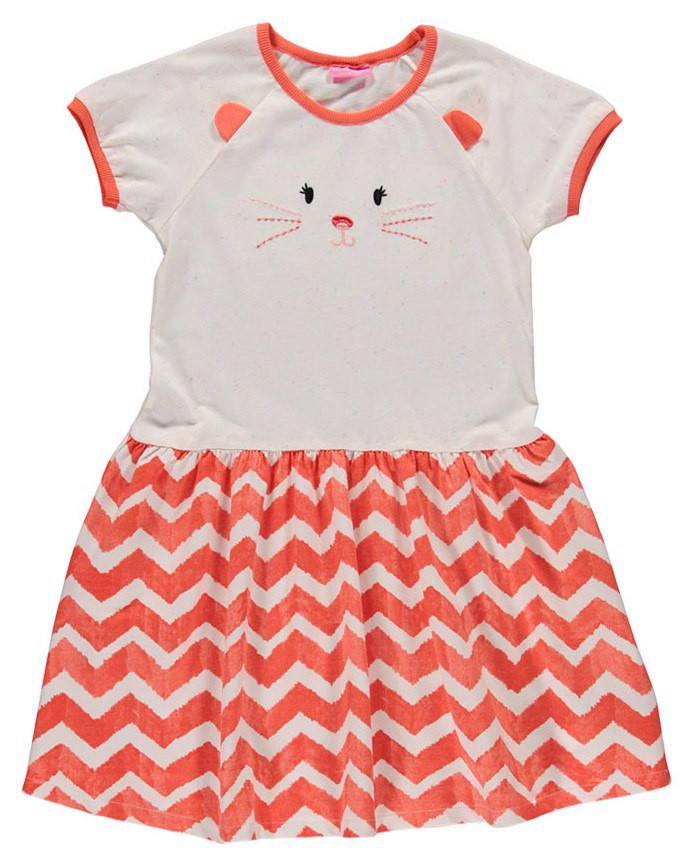 

Платье LC Waikiki 122 см Бело-оранжевое (LCW Dress-024)