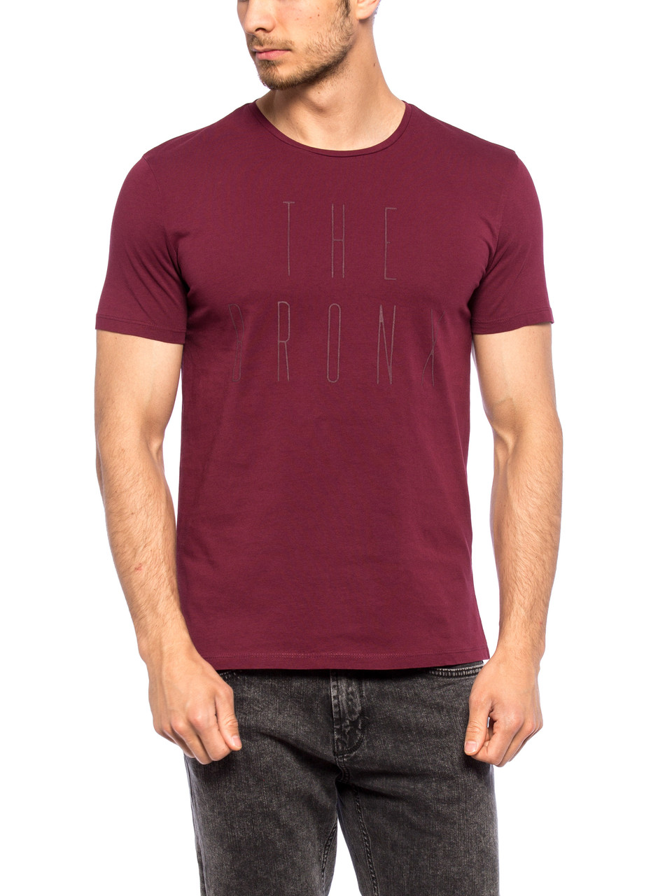 

Футболка Lc Waikiki The Bronx  Бордовая (LCW T-shirt -1356-1, Футболка Lc Waikiki The Bronx M Бордовая (LCW T-shirt -1356-1)