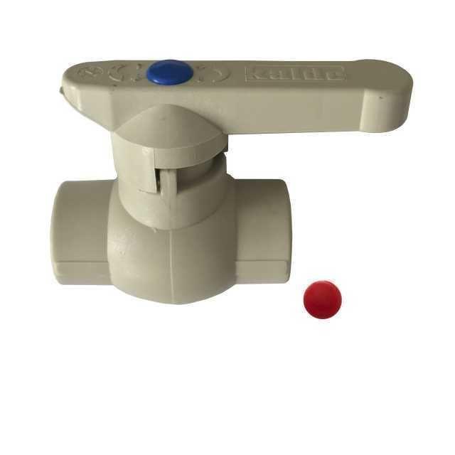 

Кран шаровый PPR ф32 21012 Kalde Серый (000016040)