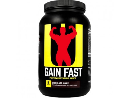 

Гейнер Universal Nutrition GAIN FAST 3100 1.1 кг Вкус Ваниль