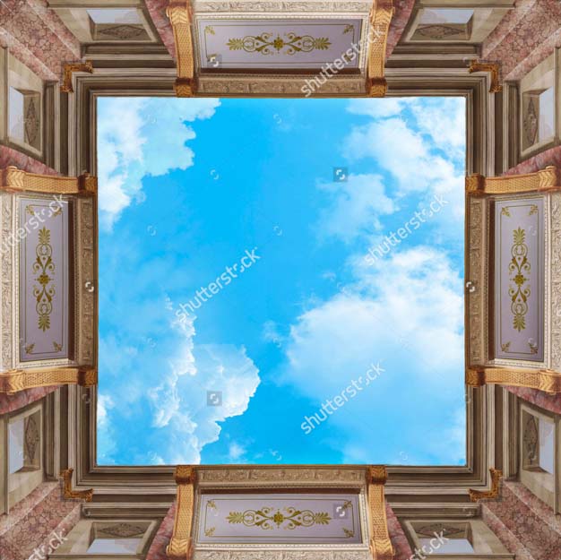 

Фотообои ArtSide Фреска классическая пейзаж (393169195) Штукатурка
