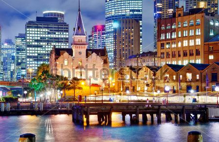

Фотообои ArtSide Sydney (151936052) Штукатурка