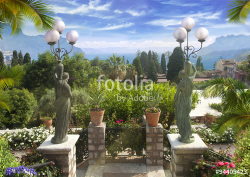 

Фотообои ArtSide Парк (94405423) Штукатурка