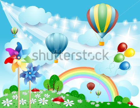 

Фотообои ArtSide Радуга (257417110) Штукатурка
