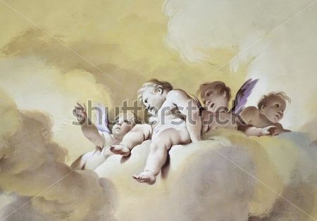 

Фотообои ArtSide Ангелы (57337762) Штукатурка