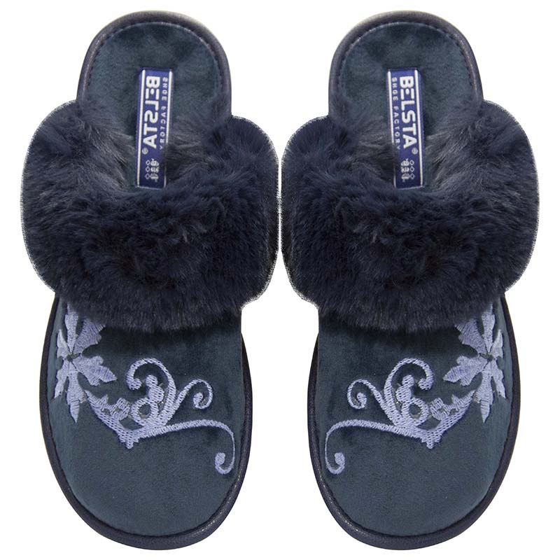

Комнатные тапочки Белста синие 4100448 р.39 (24,5см)