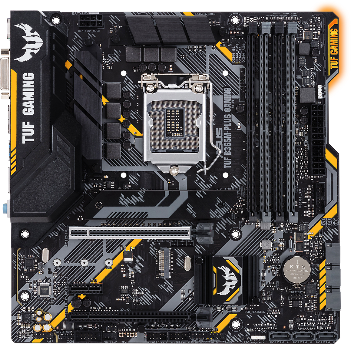 

Материнская плата Asus TUF B365M-Plus Gaming (s1151, Intel B365M, PCI-Ex16)