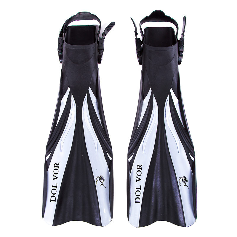 

Ласты регулируемые Dolvor S/M(41-43.) F30 серые