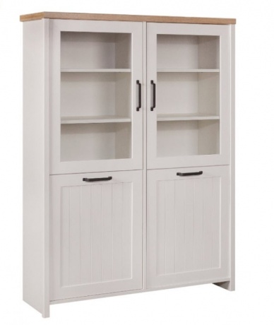 

Сервант ВМВ Верне WIT 2W2D 114,8х153,5х37,2 белый/дуб каменный