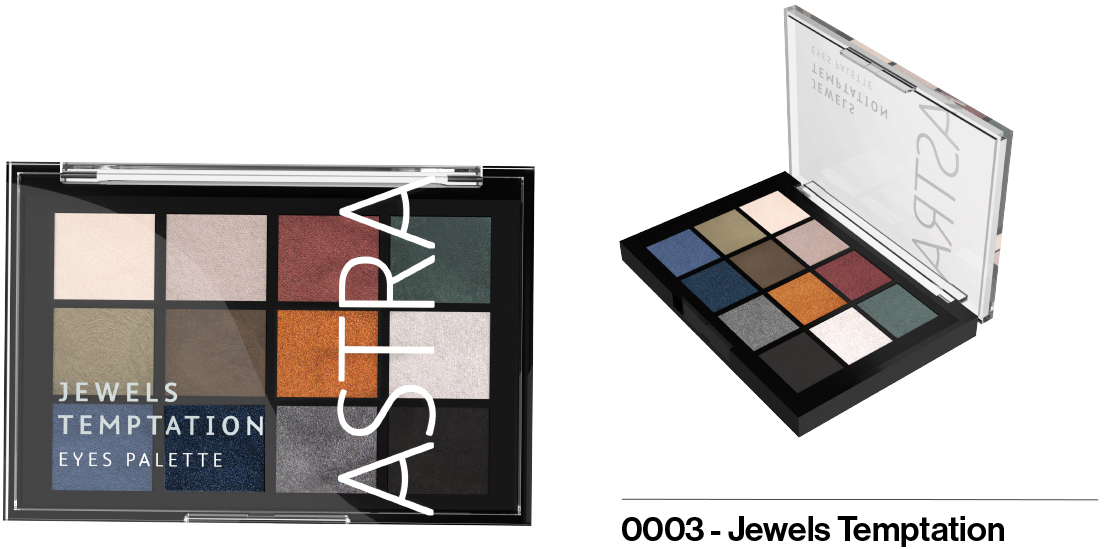 Astra Make-up Palette The Temptation Eyeshadow Palette