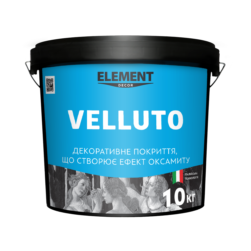

Декоративное покрытие VELLUTO ELEMENT DECOR 10 кг