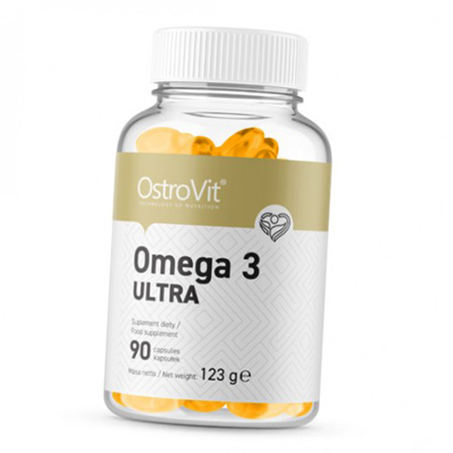 

Омега 3, Omega 3 Ultra, Ostrovit 90гелкапс (67250002)