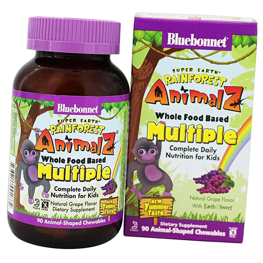 

Bluebonnet Nutrition Animalz Multiple 90таб Виноград (36393076)