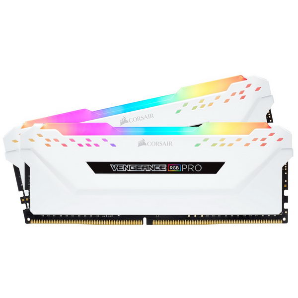

DDR4 2x8GB/3200 Corsair Vengeance RGB Pro White (CMW16GX4M2C3200C16W)