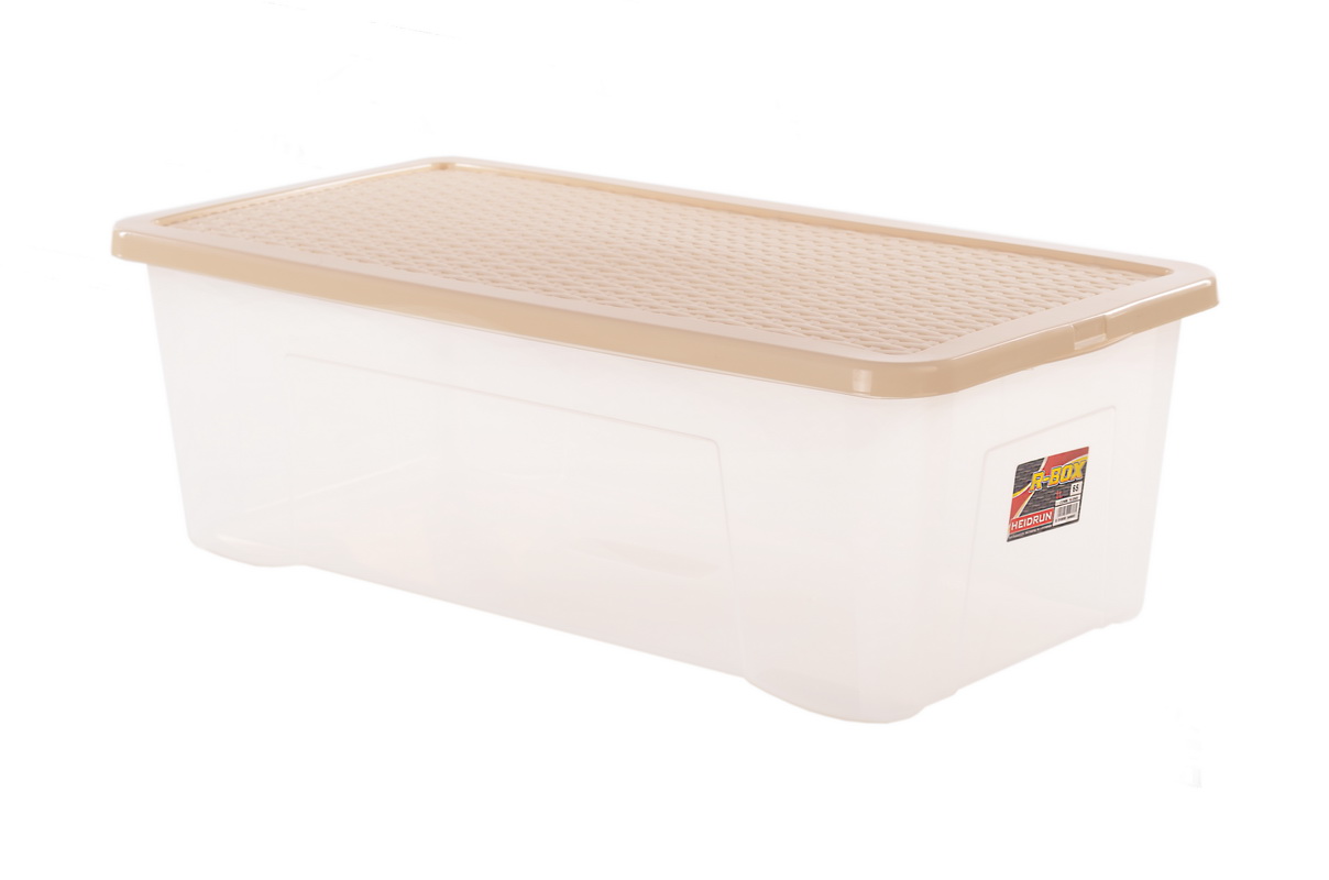 

Контейнер пластиковый Heidrun R-BOX 65л, 80*40*26см Бежевый (HDR-46881)