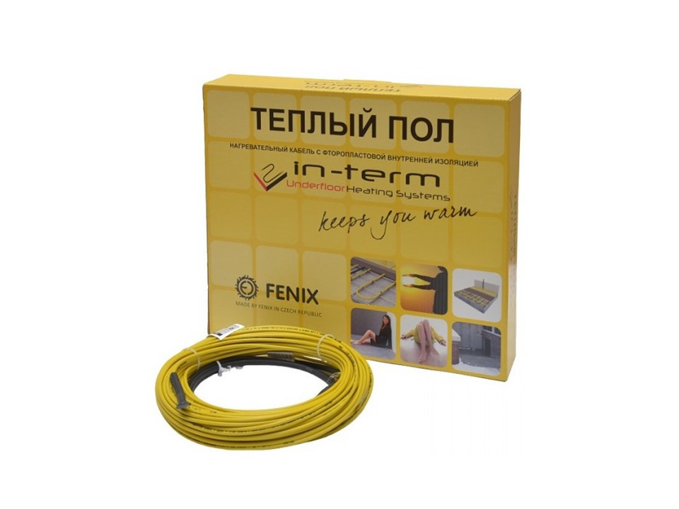 

Нагревательный кабель In-Therm 8 м / 0,8 м² - 1 м² / 170 Вт