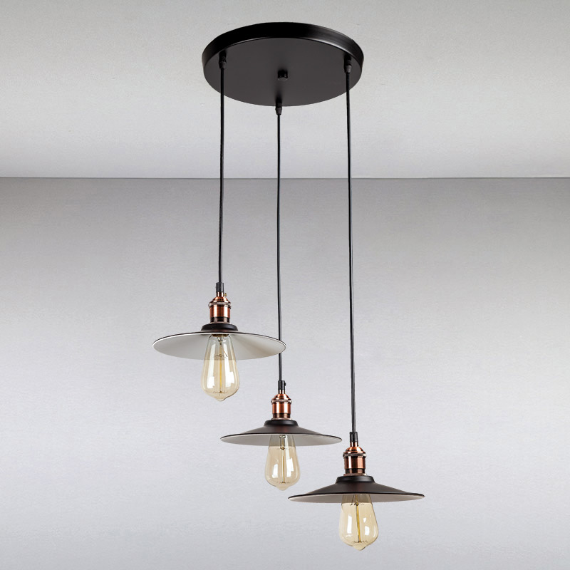 

Люстра Light House LS-13455-3 BK +WH 300 черная