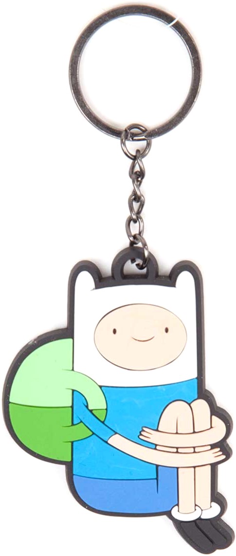 

Брелок Difuzed Adventure Time - Sitting Finn Rubber Keychain (KE260329ADV)