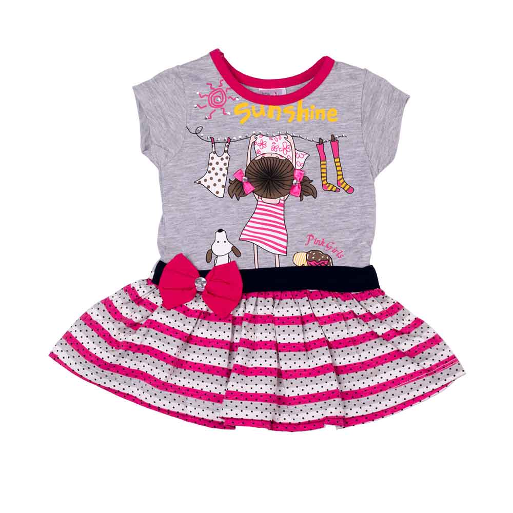 

Сарафан Pink Sunshine 1.5 года 86см Разноцветный 5257
