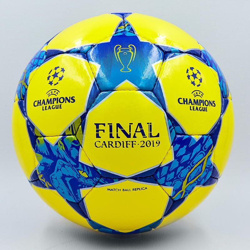 

Мяч футбольный Profi №4 Champions League Final Madrid 0146 Yellow-Blue