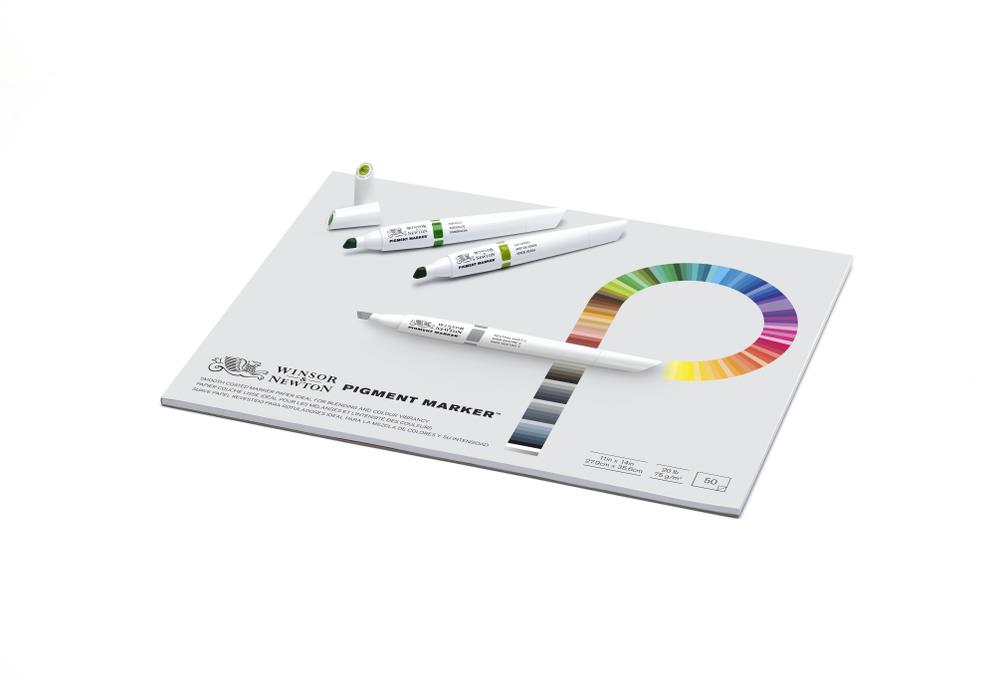 

Блок для маркеров 75г 50л Pad Pigment marker А3