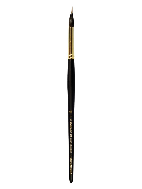 

Кисть Красный соболь круглая серия 107 Rembrandt №10 (6,5мм)