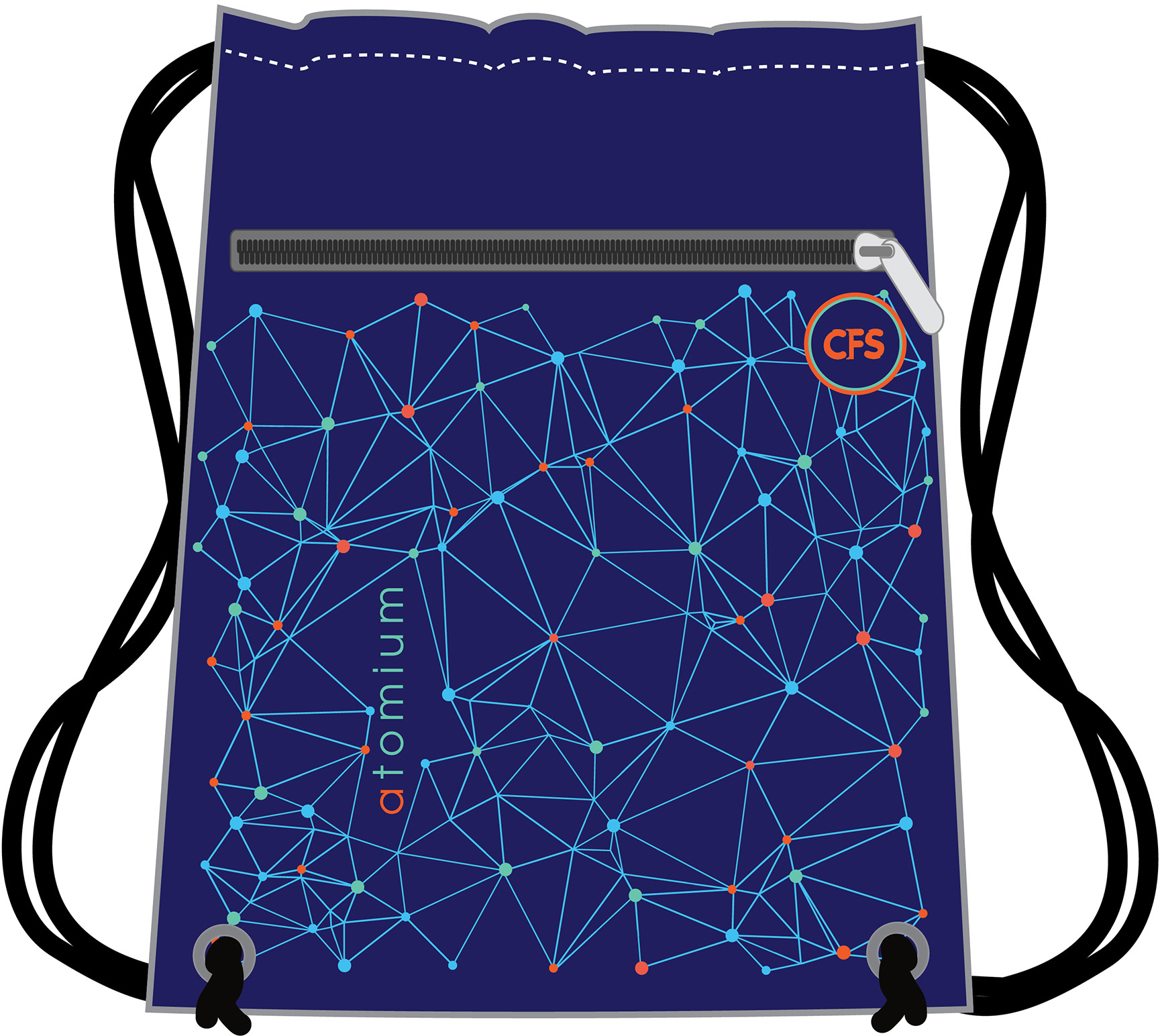 

Сумка для обуви Сool For School Atomium (CF85761)