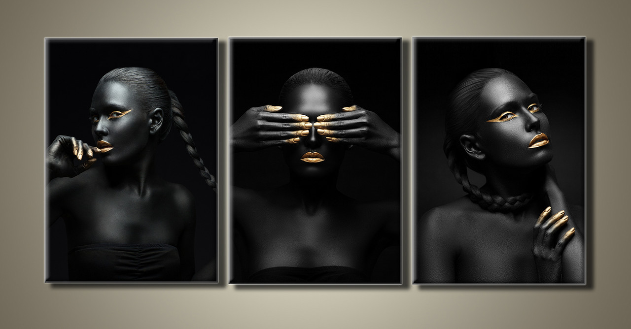 

Модульная картина Art&Print Ничего не скажу, ничего не вижу, никого не слышу 117х54 см (HAT-054)