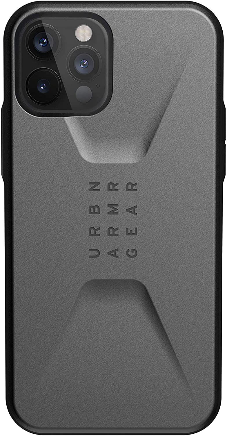 

Чехол UAG для iPhone 12 / 12 Pro Civilian, Silver