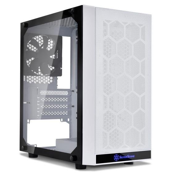 

Корпус SilverStone PRECISION PS15W-G, MiniT,USB3.0 Type-A*2,1*120мм,стекло(бок.пан.),безБП,белый