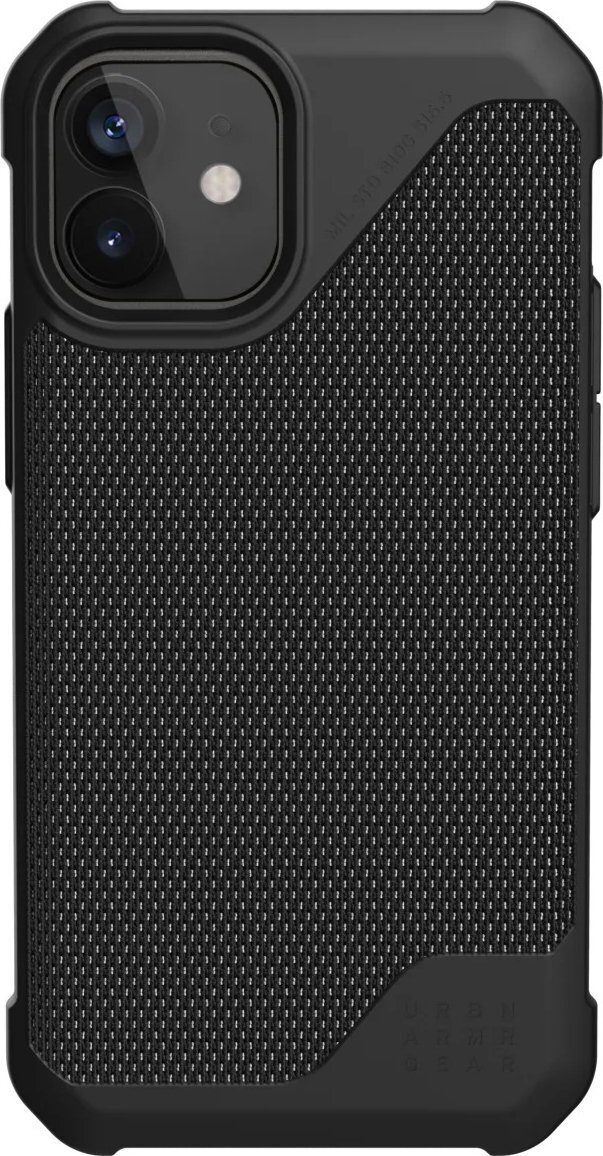 

Чехол UAG для iPhone 12 Mini Metropolis LT, FIBR Black