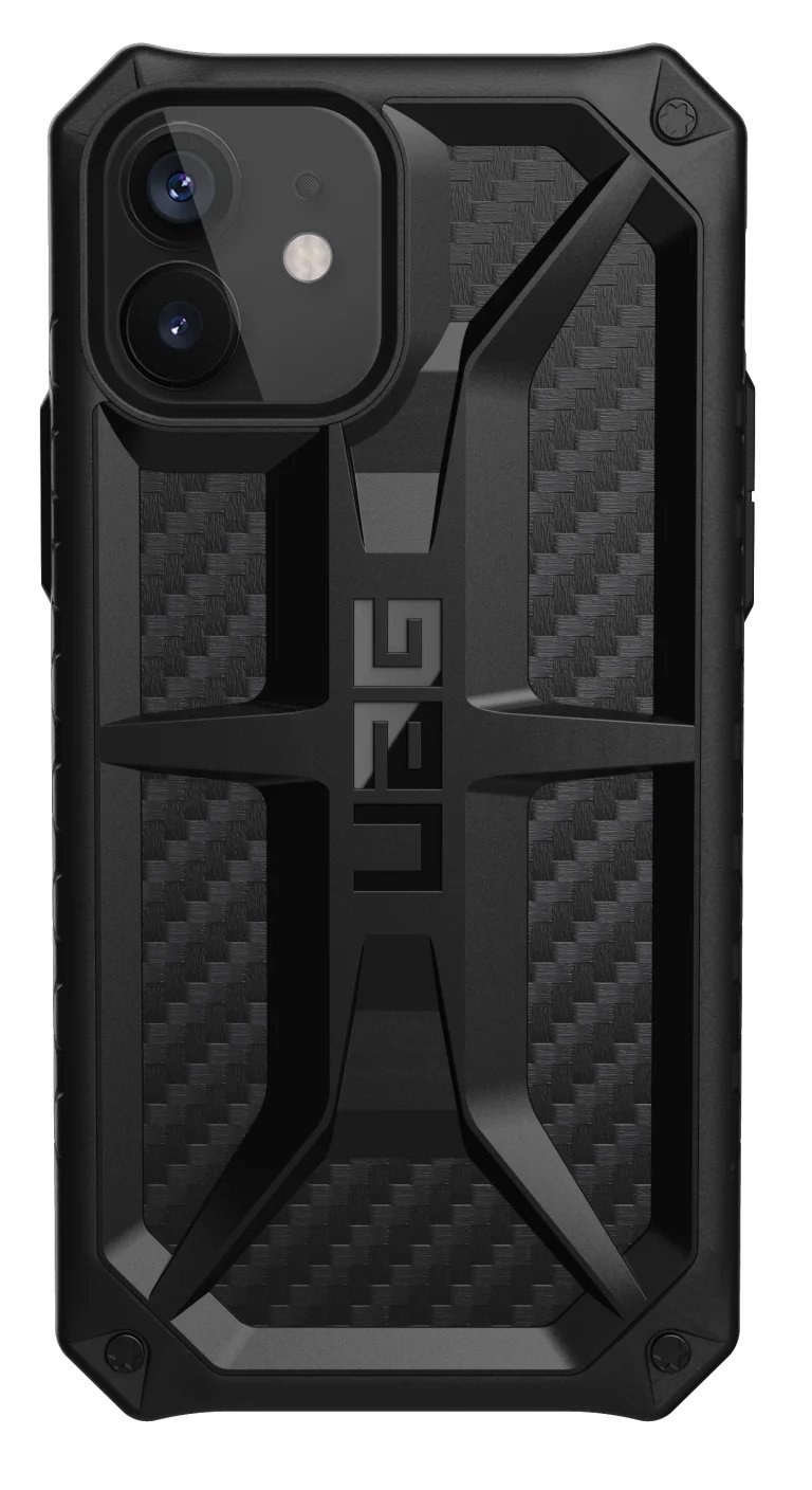 

Чехол UAG для iPhone 12 / 12 Pro Monarch, Carbon Fiber