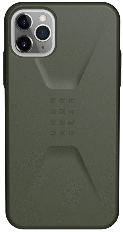 

Чехол UAG для iPhone 11 Pro Max Civilian, Olive Drab
