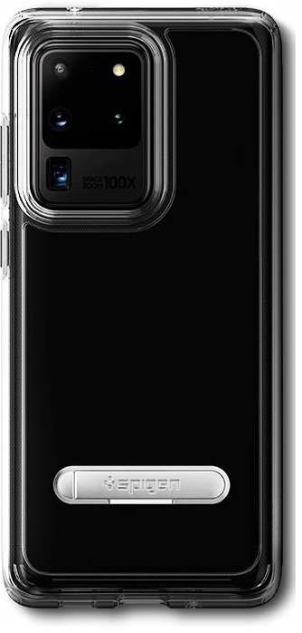 

Чехол Spigen для Galaxy S20 Ultra Ultra Hybrid S, Crystal Clear
